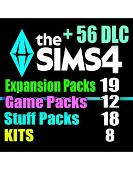 SIMS 4 + 56 DLC (19 допов12 наборов18 кат.8 компл.) SIMS 4 + 56 DLC (19 допов12 наборов18 кат.8 компл.)