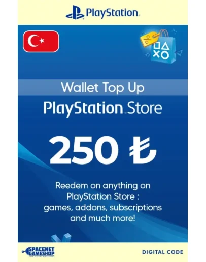 PlayStation(PSN) 250 TRY(TL) Турция