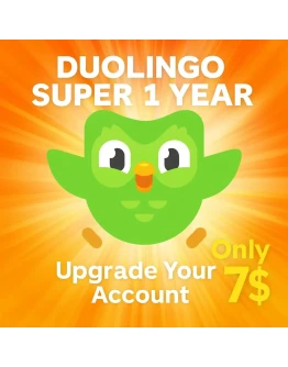 12 МЕСЯЦЕВ DUOLINGO SUPER НА ВАШЕМ АККАУНТЕ БЫСТРАЯ ДО