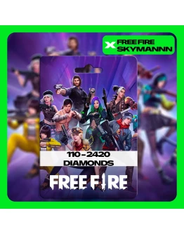 FREE FIRE АЛМАЗЫ ПОДАРОЧНАЯ КАРТА БЫСТРО