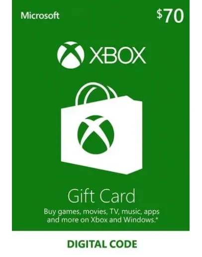 24/7 АВТО Xbox 70 USD (подарочная карта)