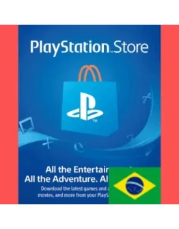 PLAYSTATION ПСН BR 60 BRL КАРТА ПОПОЛНЕНИЯ БРАЗИЛИЯ