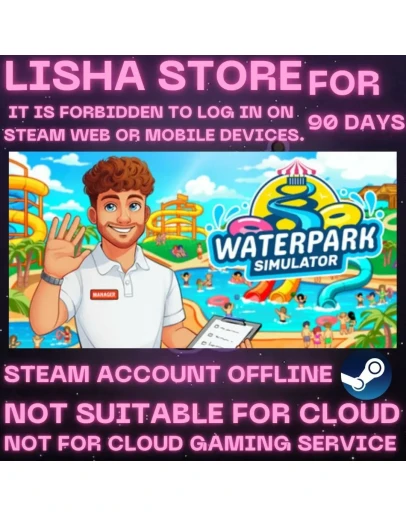 Waterpark Simulator Стим Оффлайн На 90 дней