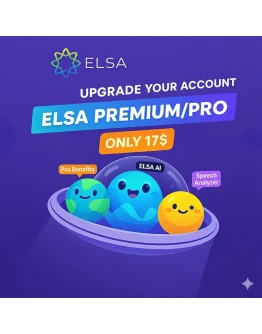 ELSA Speak Premium/Pro 1 год на ваш аккаунт