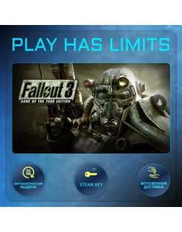 Fallout 3: Game of the Year Edition КЛЮЧ STEAM СНГ+РФ