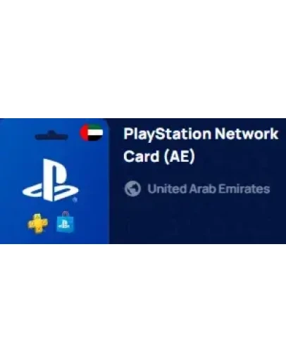 Карта PlayStation Network (PSN) 10 долларов США (AED)
