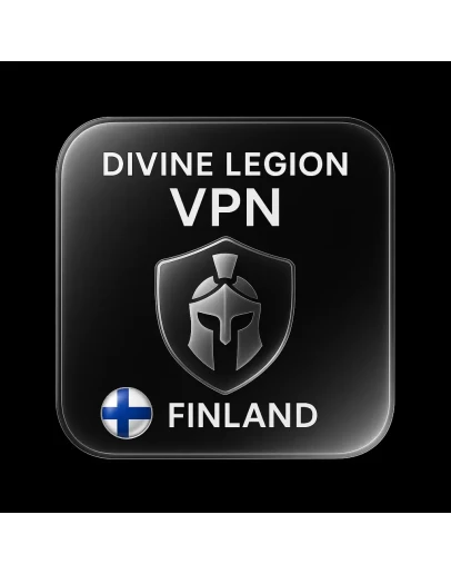 Divine Legion VPN Финляндия VLESS до 1Гб/c