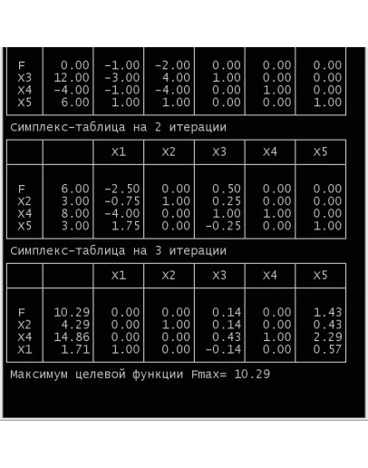 Симплекс - метод