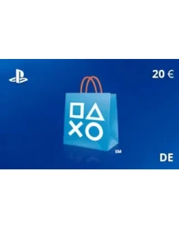 Подарочная карта PlayStation Store 20 евро DE-регион
