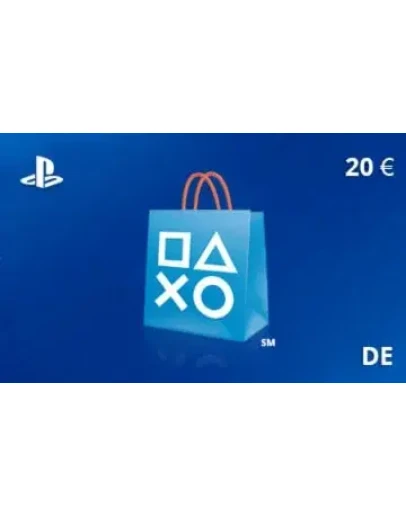 Подарочная карта PlayStation Store 20 евро DE-регион