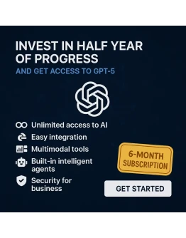 Chatgpt PLUS :- Персональная подписка на 6 месяцев