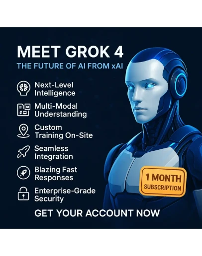 Подписка на 1 месяц Grok 4 Будущее ИИ Подписка на 1 месяц Grok 4 Будущее ИИ