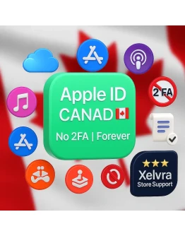 Apple ID Канада Без 2FA Полный Доступ Мгновенно