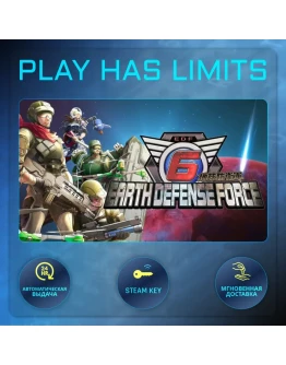 EARTH DEFENSE FORCE 6 КЛЮЧ STEAM Global+РФ EARTH DEFENSE FORCE 6 КЛЮЧ STEAM Global+РФ