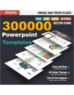 300.000 премиум-шаблонов PowerPoint