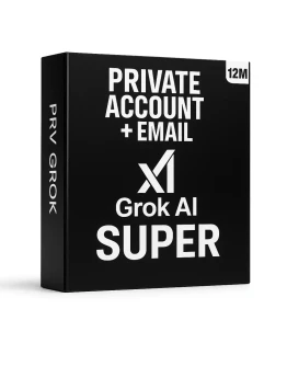 SUPERGROK Подписка на личный аккаунт на 1 год +