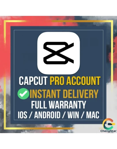 Аккаунт CAPCUT PRO МГНОВЕННАЯ ДОСТАВКА 30/90/365 дней