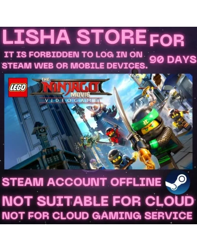 The LEGO NINJAGO Movie Video Стим Оффлайн На 90 дней