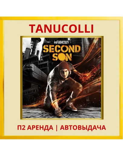 Infamous: Second Son (PS/PS4/PS5/RU) Аренда от 7 сут