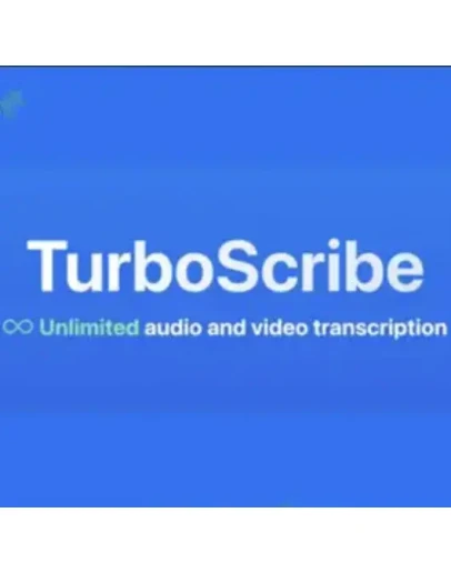 Turboscribe AI подписка 1 месяц, неограниченное использ
