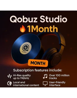 Аккаунт Qobuz Studio 1 месяц