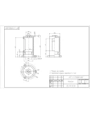 Чертежи клапан предохранительный, деталировка в AutoCAD