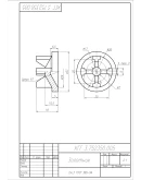Чертежи клапан предохранительный, деталировка в AutoCAD