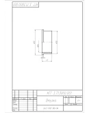 Чертежи клапан предохранительный, деталировка в AutoCAD
