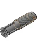 11.002 цанга - Чертеж и 3D модель детали 11.002 цанга - Чертеж и 3D модель детали