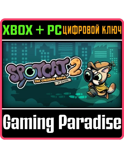SPOTCAT VS THE CHEDDAR MAFIA IN EUROPE XBOX + PC (WIN)