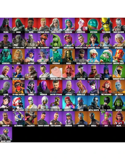 FORTNITE 90+ скинов АккаунтOG OMEGA LOSERFRUI + Почта