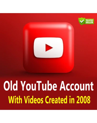 Старый аккаунт YouTube с видео Создан в 2008 году