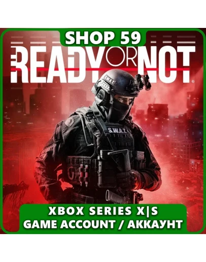 READY OR NOT: DELUXE EDITION/АККАУНТ НА 3 МЕС + 3 ИГРЫ