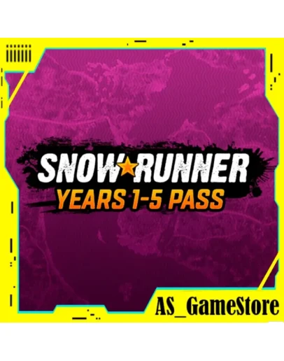 SnowRunner Сезонный пропуск 1-5 года PS4/PS5 Турция