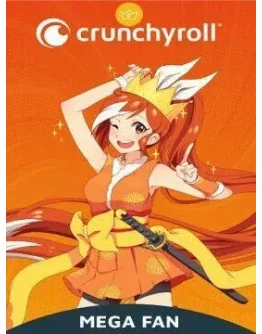 CRUNCHYROLL.com Mega Fan подписка на 10 месяцев