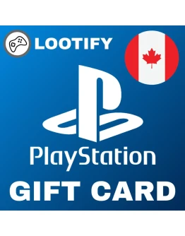 PlayStation Gift Card 10/25/50/100 CAD Канада