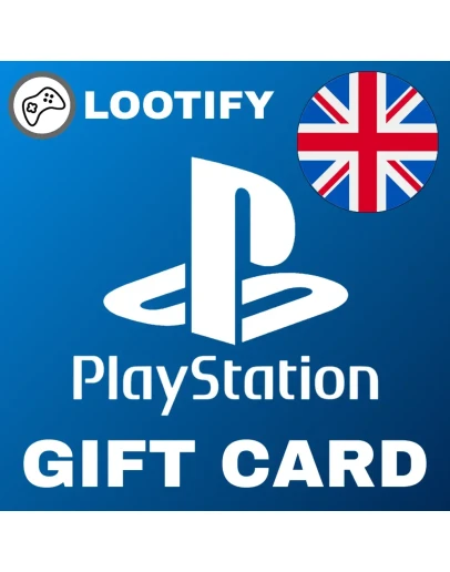 PlayStation Gift Card 10-100 GBP Великобритания