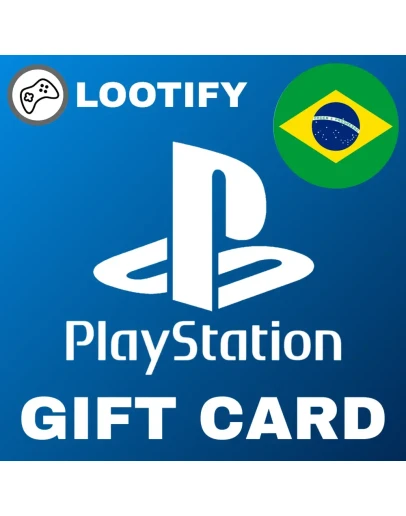 PlayStation Gift Card 50/100/500 BRL Бразилия