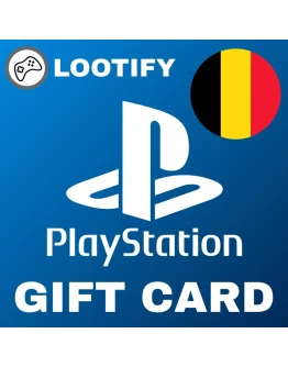 PlayStation Gift Card 25/50/100 EUR Бельгия
