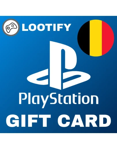 PlayStation Gift Card 25/50/100 EUR Бельгия