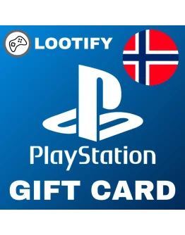 PlayStation Gift Card 100/250/500 NOK Норвегия