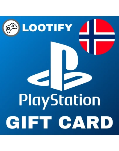 PlayStation Gift Card 100/250/500 NOK Норвегия