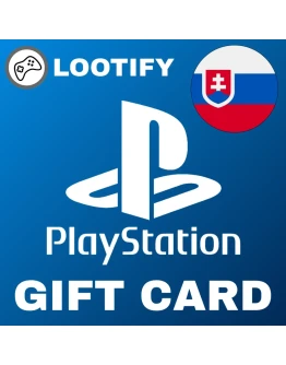 PlayStation Gift Card 50/100/200 EUR Словакия