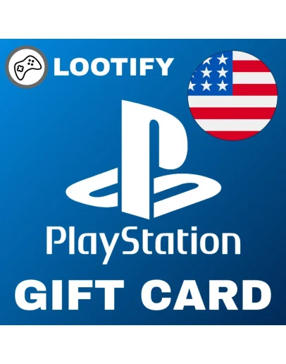 PlayStation Gift Card 10/25/50/100 USD США