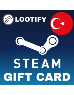 Steam Gift Card 50/100/300/500/1000 TRY Турция