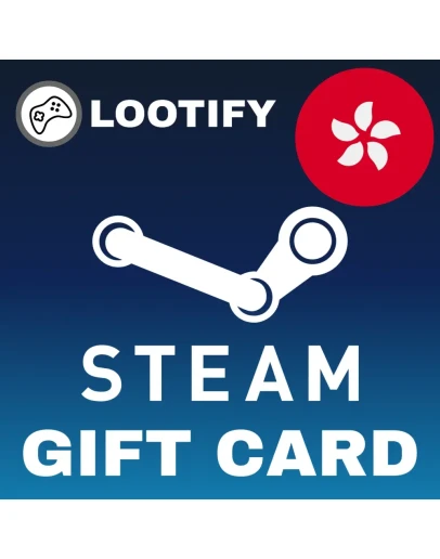 Steam Gift Card 50/100/200/500/1000 HKD Гонконг