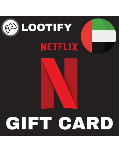 NETFLIX Gift Card 100/500 AED ОАЭ