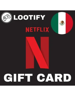 NETFLIX Gift Card 300/500/1000 MXN Мексика NETFLIX Gift Card 300/500/1000 MXN Мексика