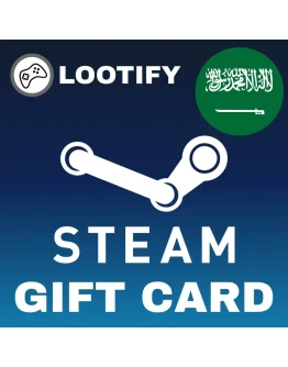 Steam Gift Card 20/50/100/200/400 SAR SA