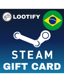 Steam Gift Card 27/55110/165/275 BRL Бразилия